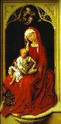 Rogier van der Weyden Madonna in Red  e5 USA oil painting reproduction